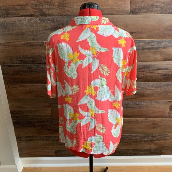 Coral Hawaiian Shirt - Picture 3 of 3